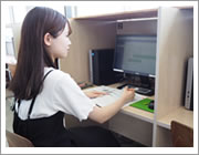 大型教習車(中条自動車学校)